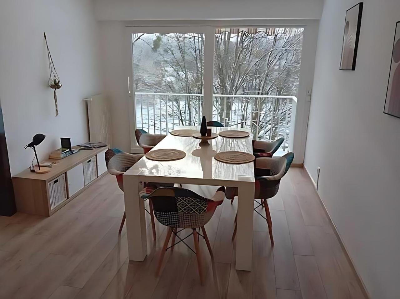Ferienwohnung Vue Du Doubs T4 Cosy Tres Bien Situe Audincourt Exterior foto